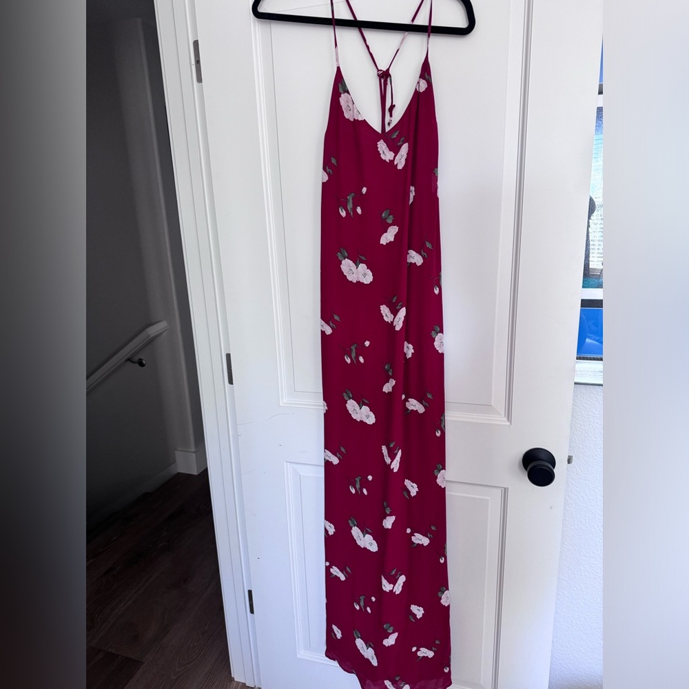 Special occasion, long reformation dress